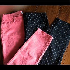 ‼️SOLD‼️- Bundle of Old Navy Pixie Ankle Pants